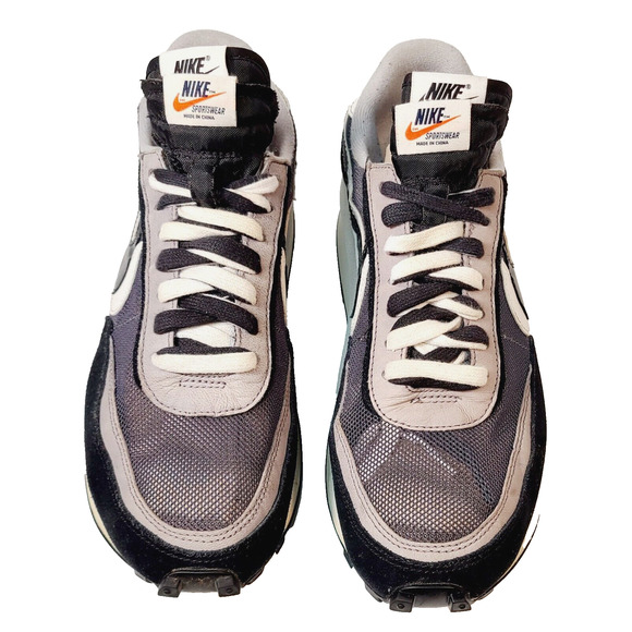Nike sacai x LDWaffle \'Black\' Men\'s Size 10 Athletic Running Shoes BV0073-001 main image 6